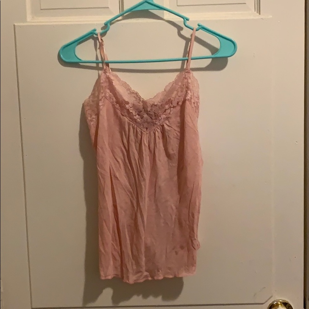 Pink Express tank top